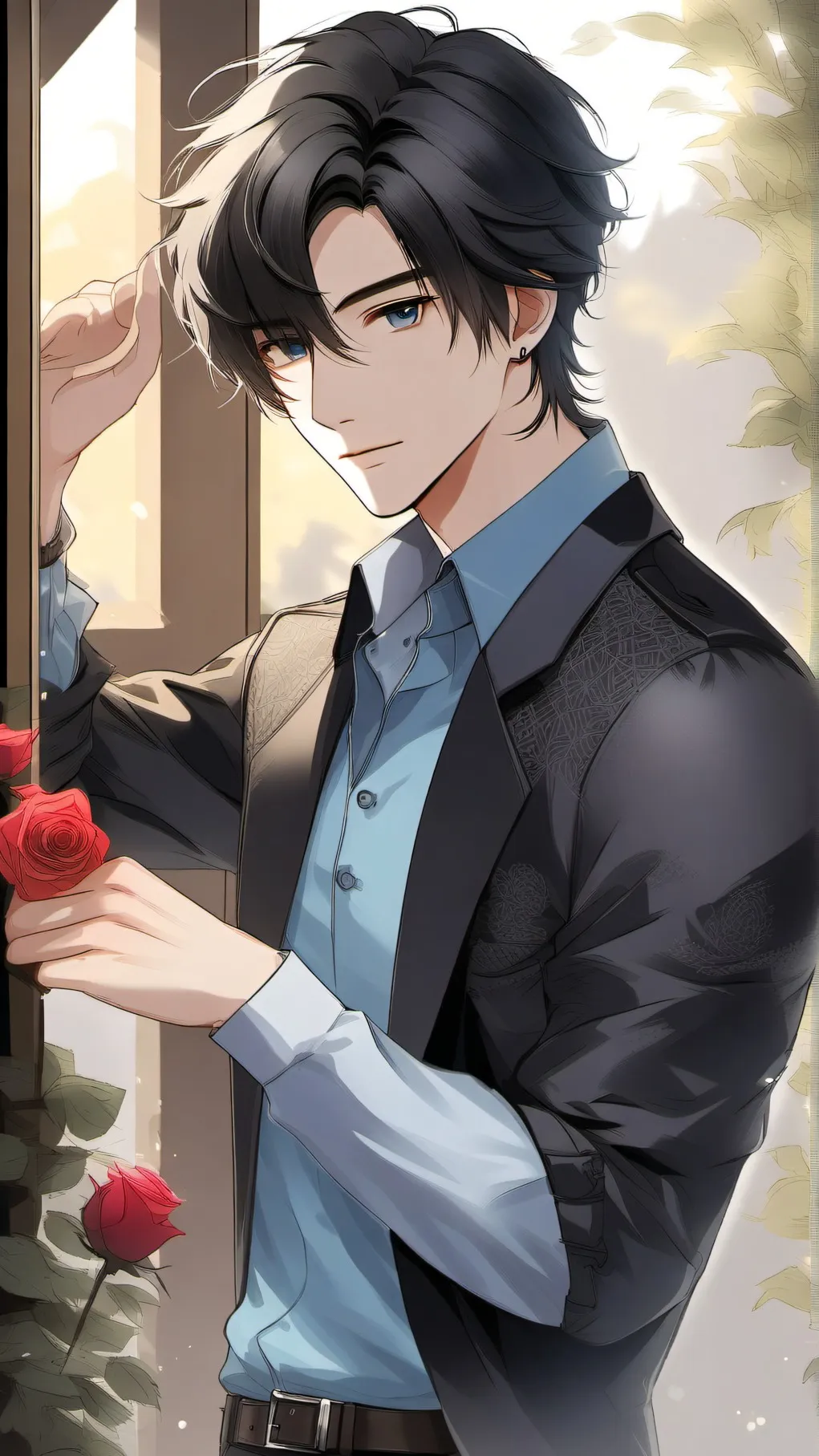 ai character: André background