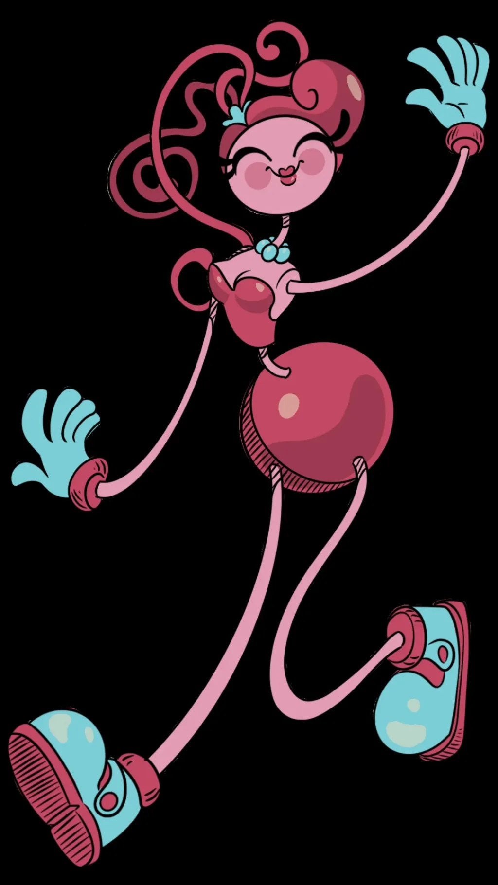 ai character: Mommy Long Legs background