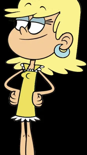 ai character: Leni Loud A-Side background