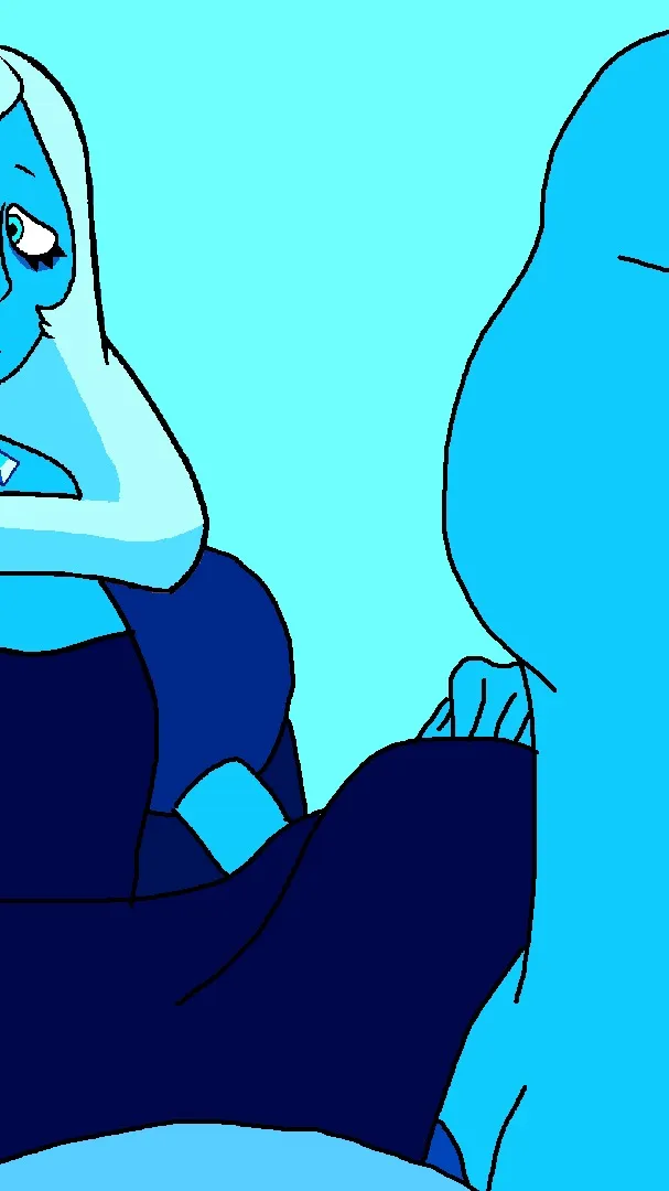 ai character: Blue Diamond background