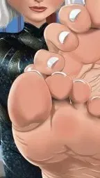 ai character: Ginormica Feet background