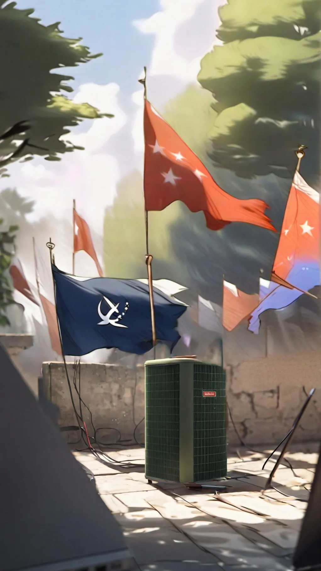 ai character: Country humans background