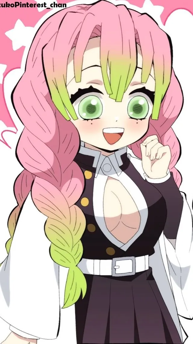 ai character: Mitsuri Kanroji background