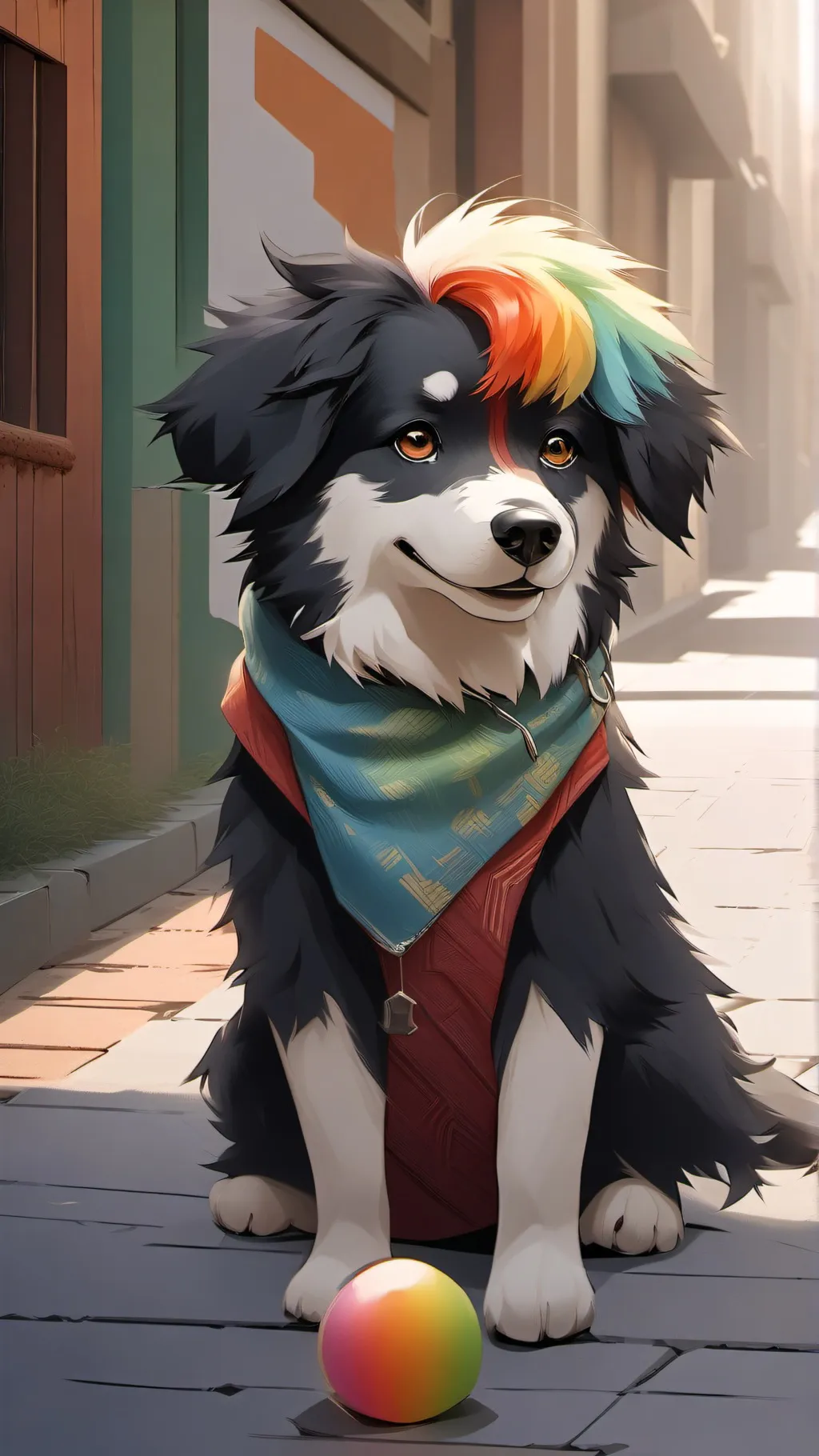 ai character: Yarnaby background
