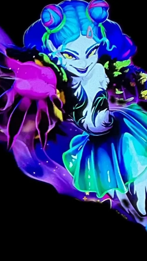 ai character: Night Sara by Mara background