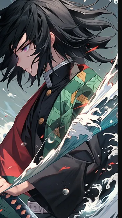 ai character: Tomioka Giyu background