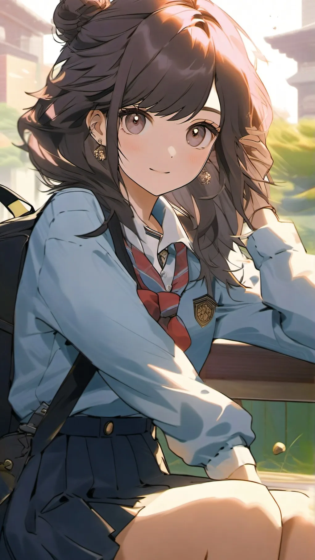 ai character: Yuni  background