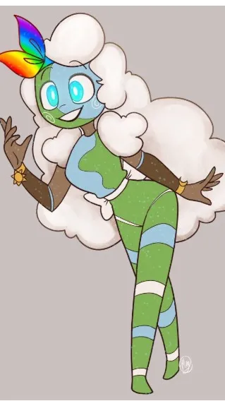ai character: Earth background