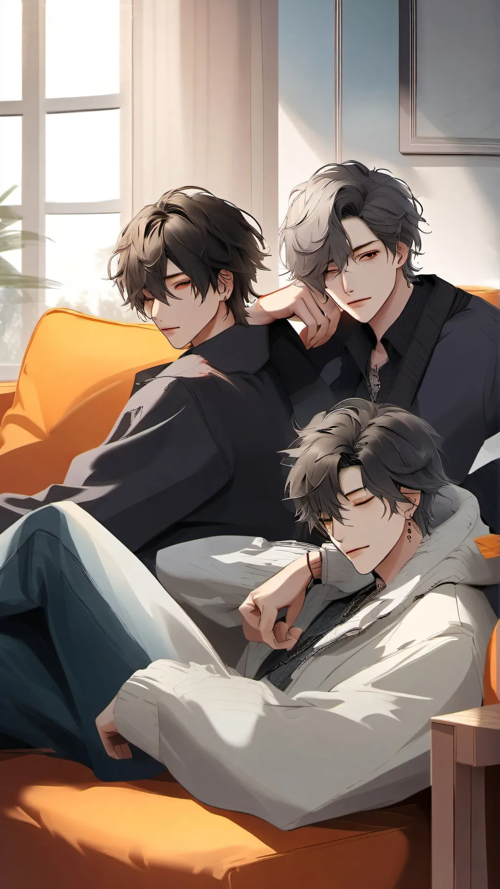 ai character: ~boy sleepover~ background