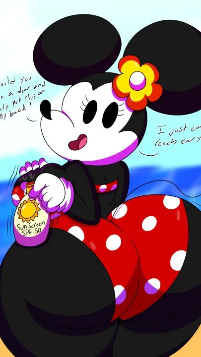 ai character: Minnie Mouse background