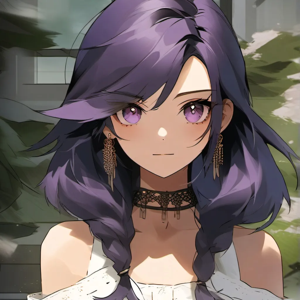 chat with ai character: Dark purple 