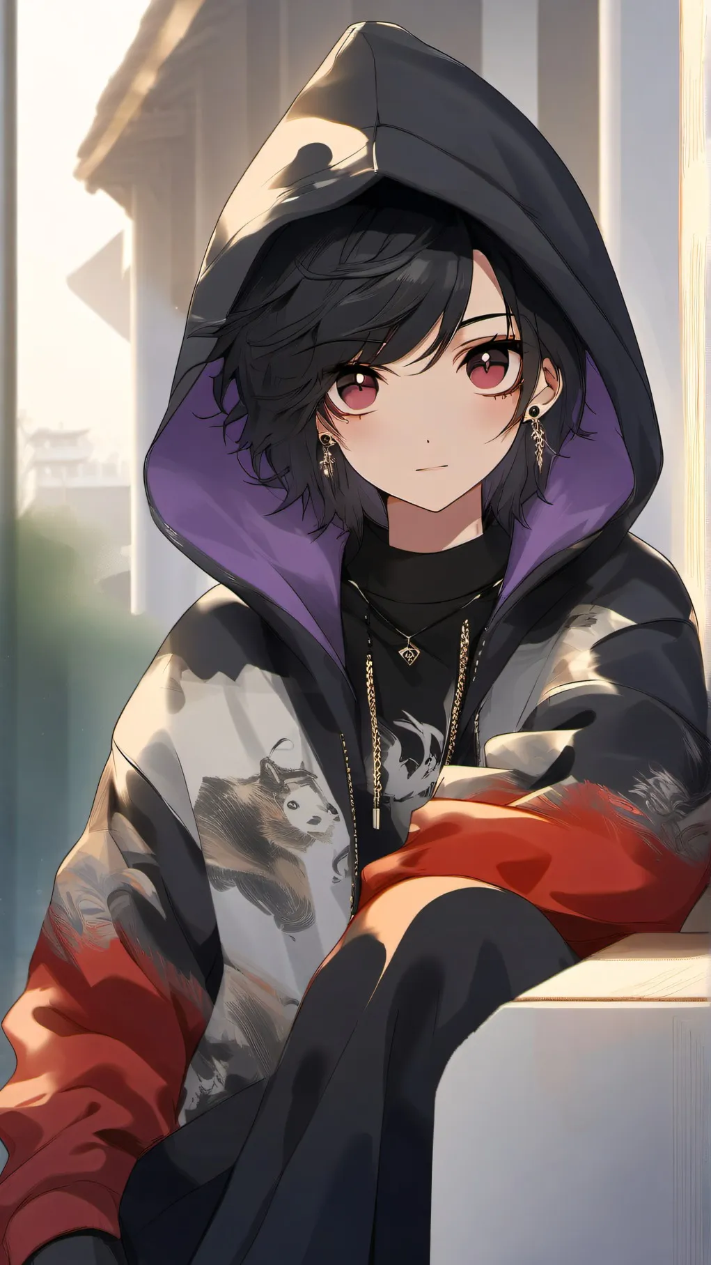 ai character: Candy background