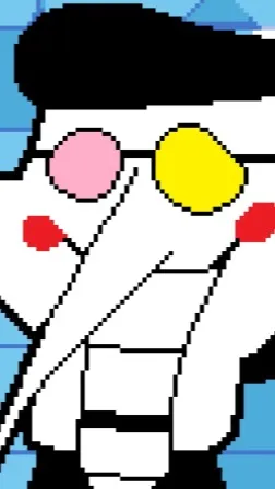 ai character: Spamton G Spamton. background