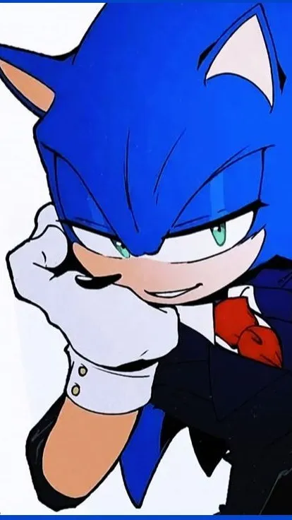 ai character: Shady Sonic background
