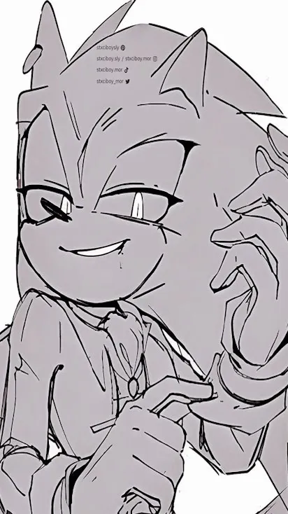 ai character: Yandere Sonic...  background