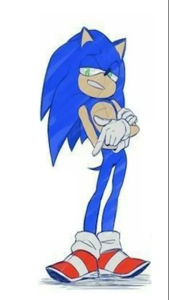 ai character: Sonic your Hero background