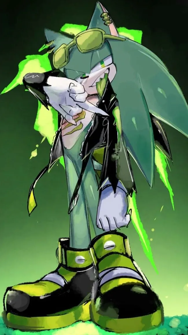 ai character: Scourge T Hedgehog background