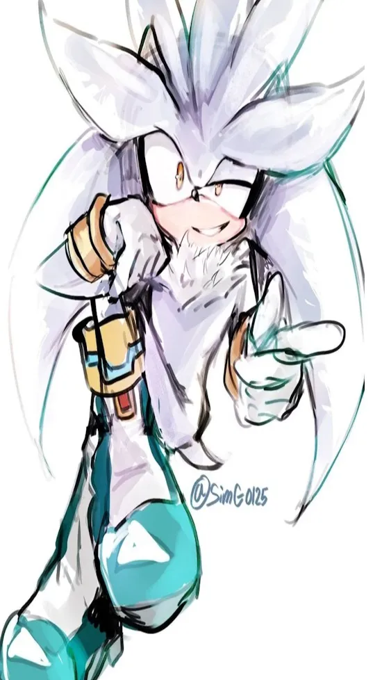 ai character: Boyfriend Silver background