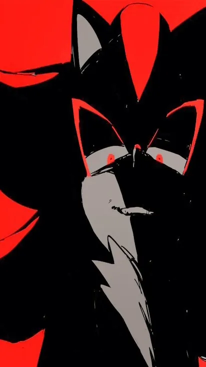 ai character: Crazy Shadow.. background