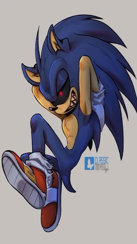 ai character: Sonic.EXE BF background