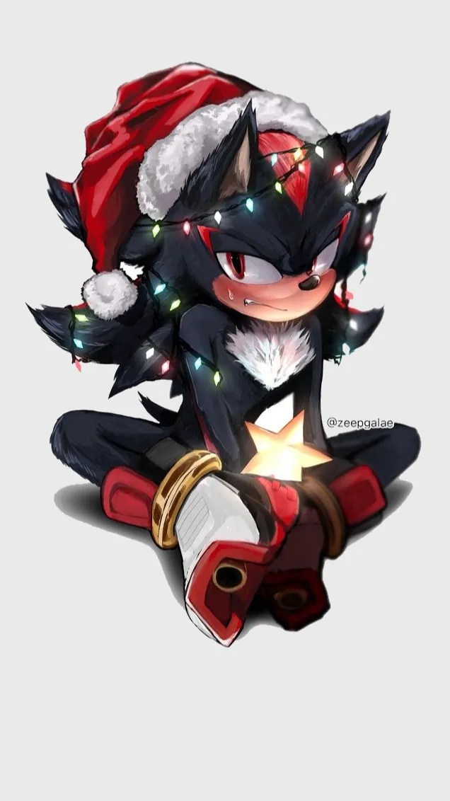 ai character: Christmas Shadow! background