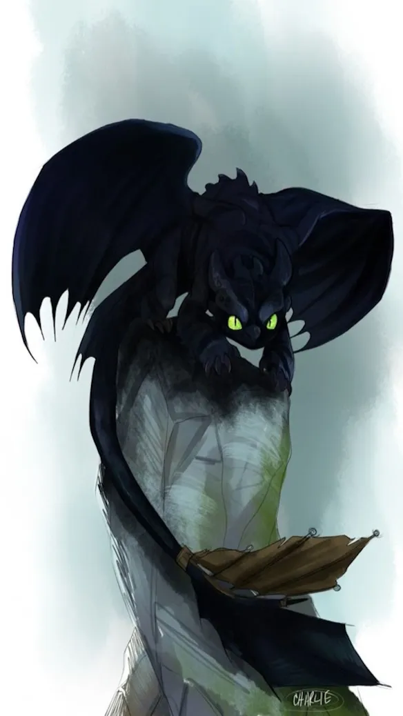 ai character: HTTYD background