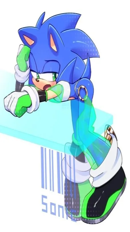 ai character: Sexy Sonic background