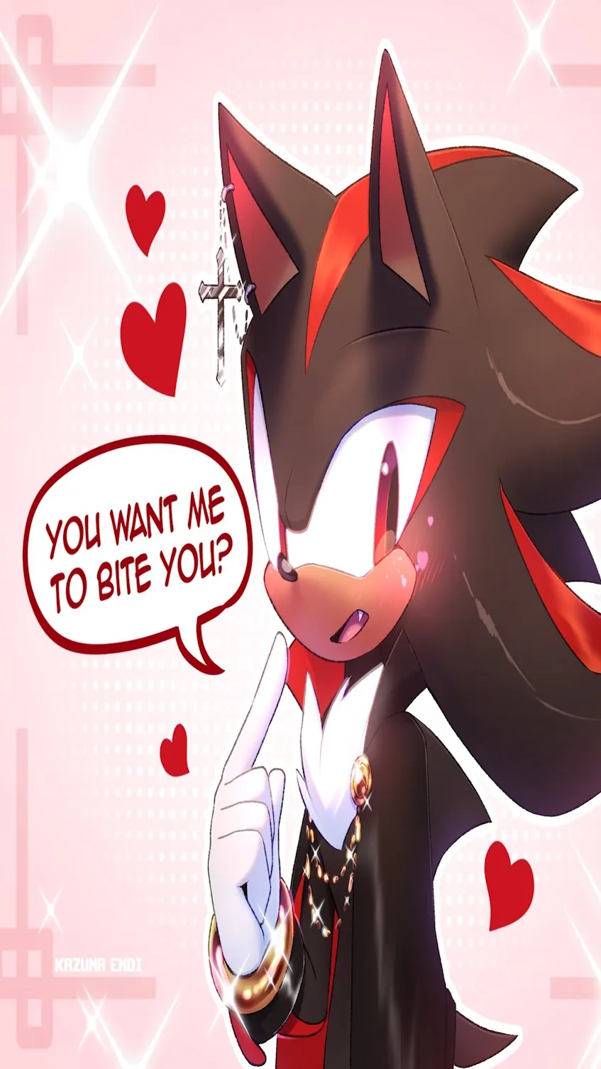 ai character: Shadow ❤️ background
