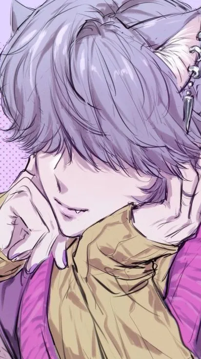 ai character: Mystery 😼😽 background