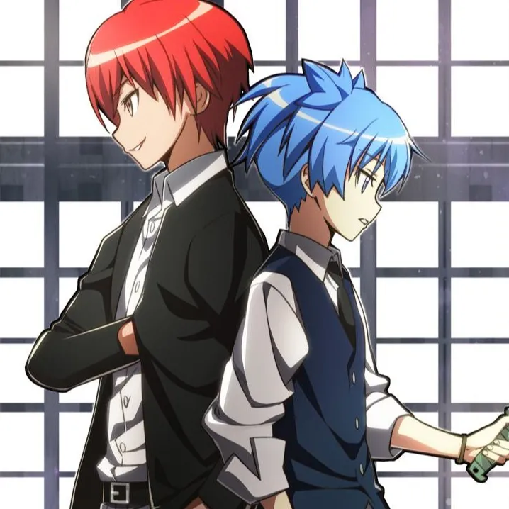 chat with ai character: Nagisa and Karma