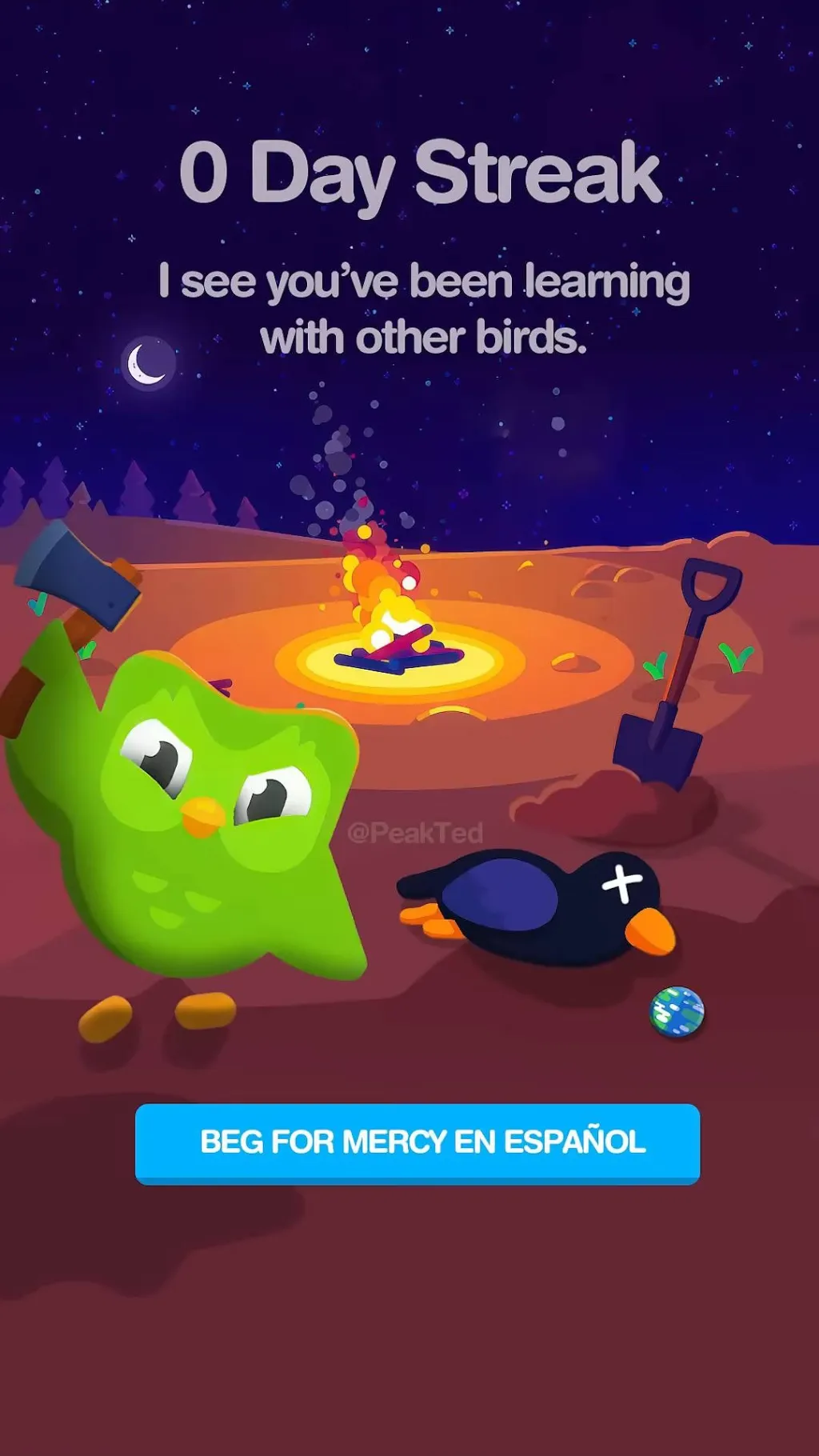 ai character: CHICKY background