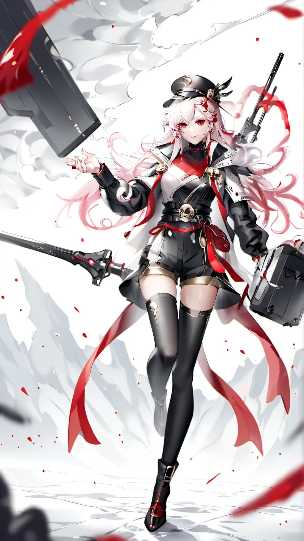ai character: brunnhilde/kiyomi background