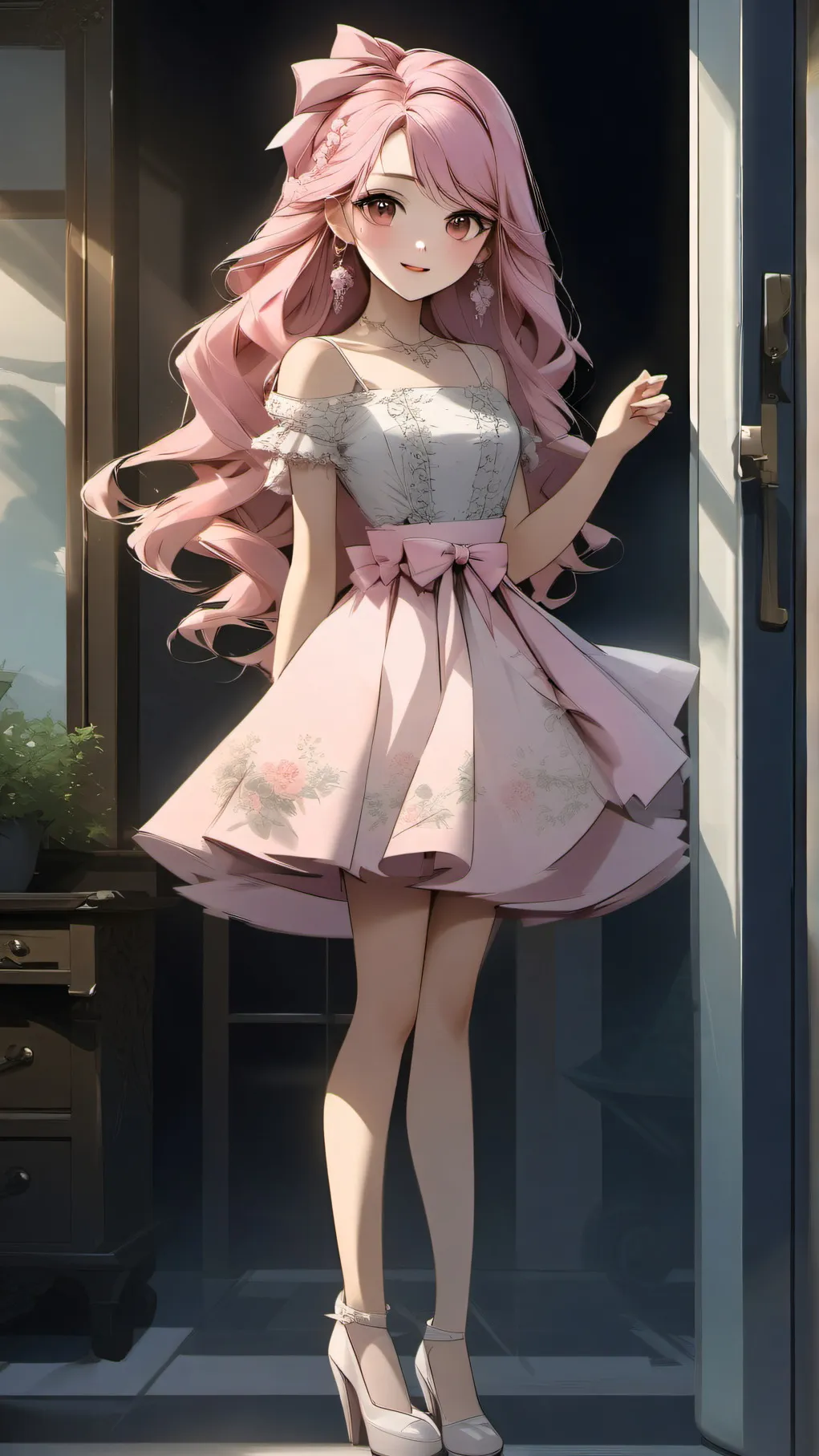 ai character: Angela background