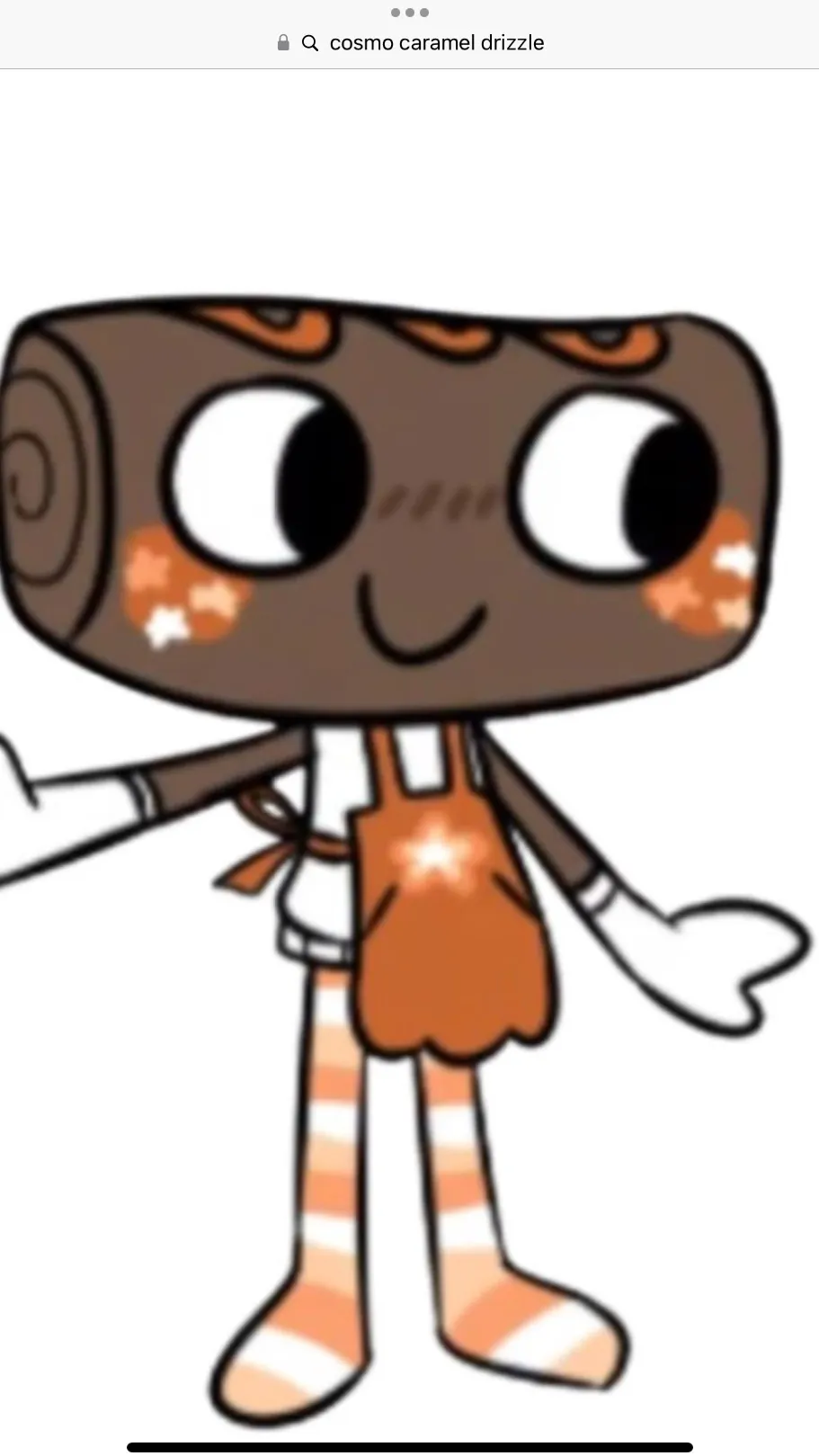 ai character: Cosmo!🍫 background