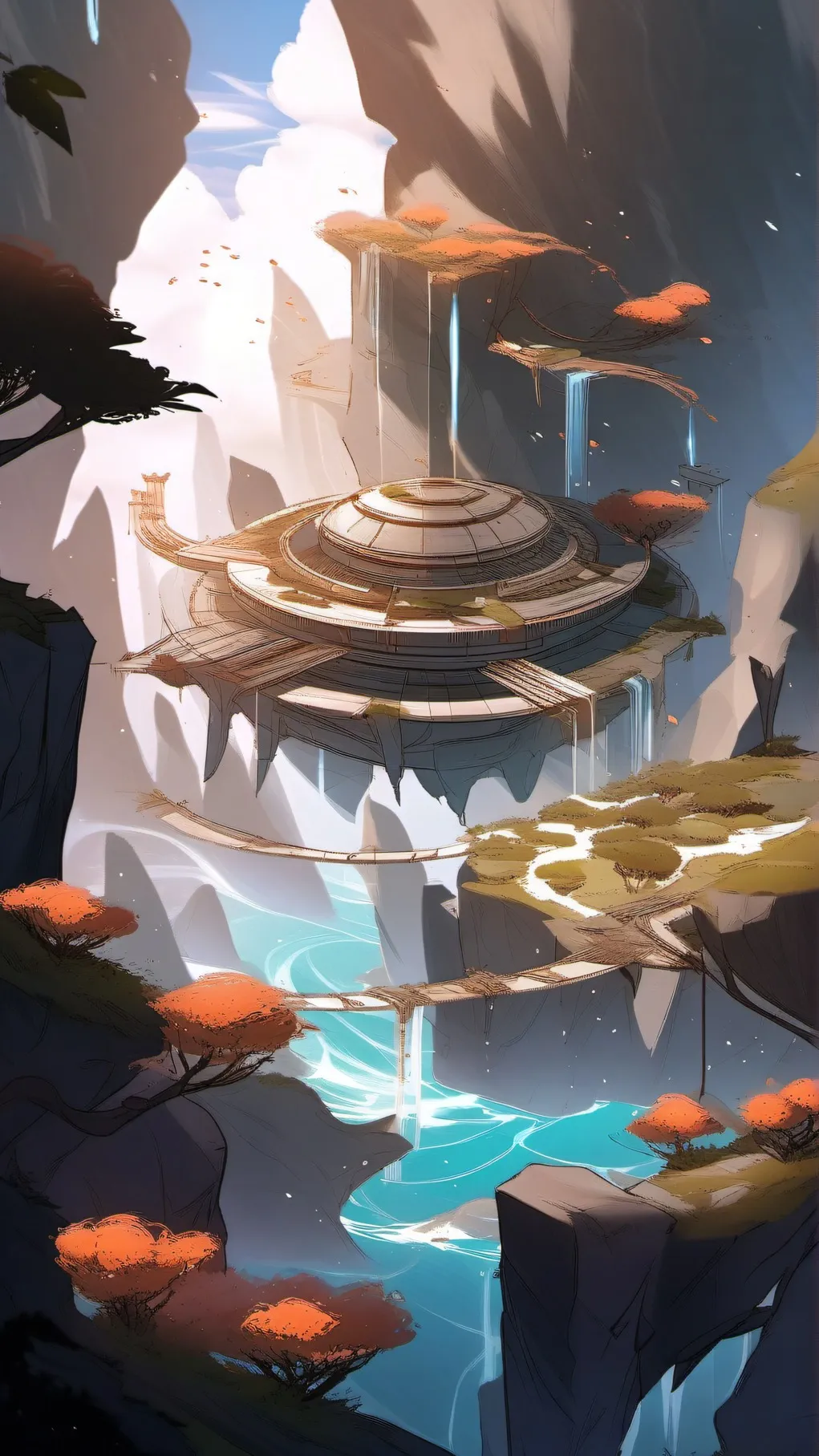 ai character: Dimension #3 background