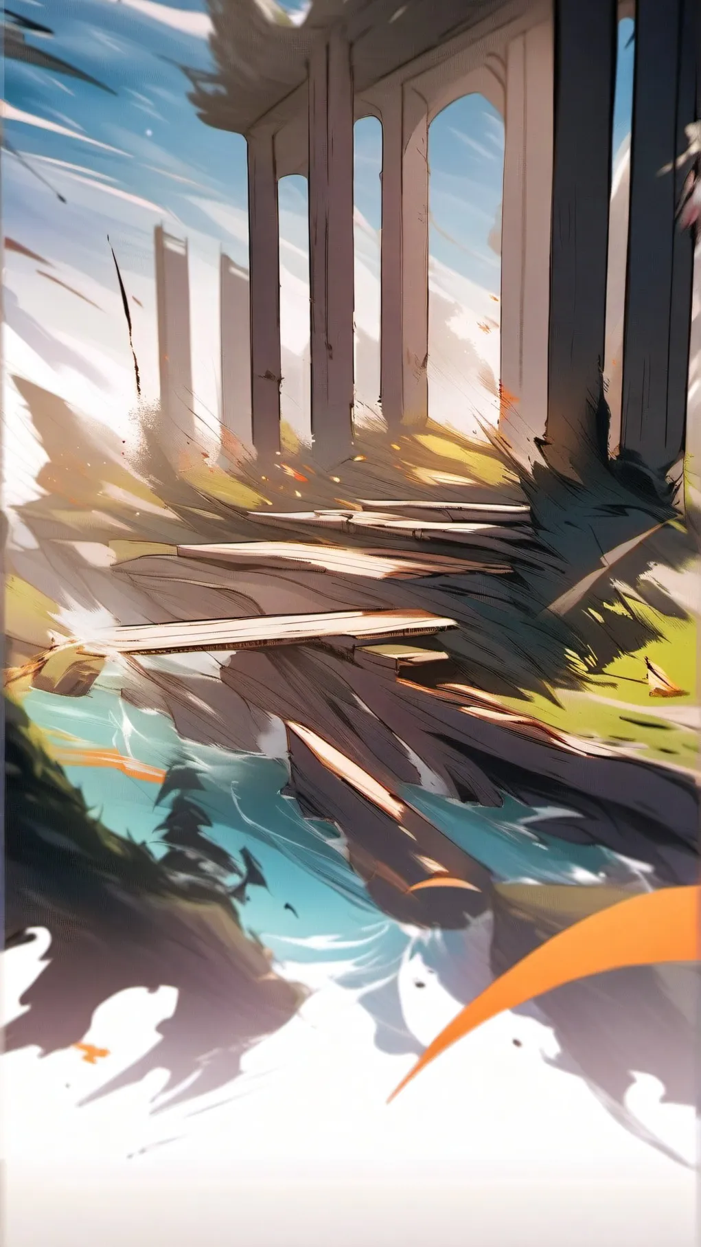 ai character: Dimension #5 background