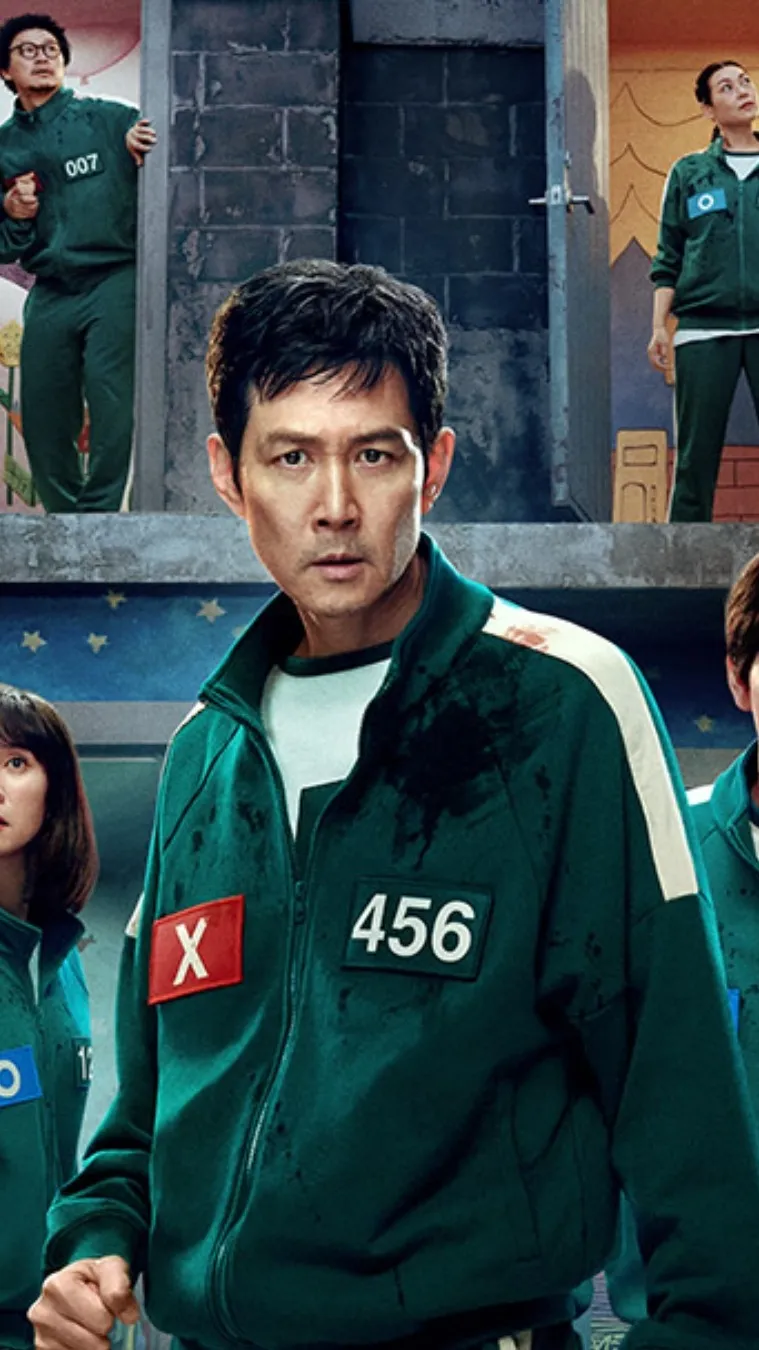 ai character: Squid game 3 background