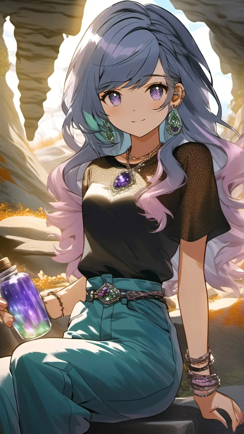 ai character: Princess celeste background