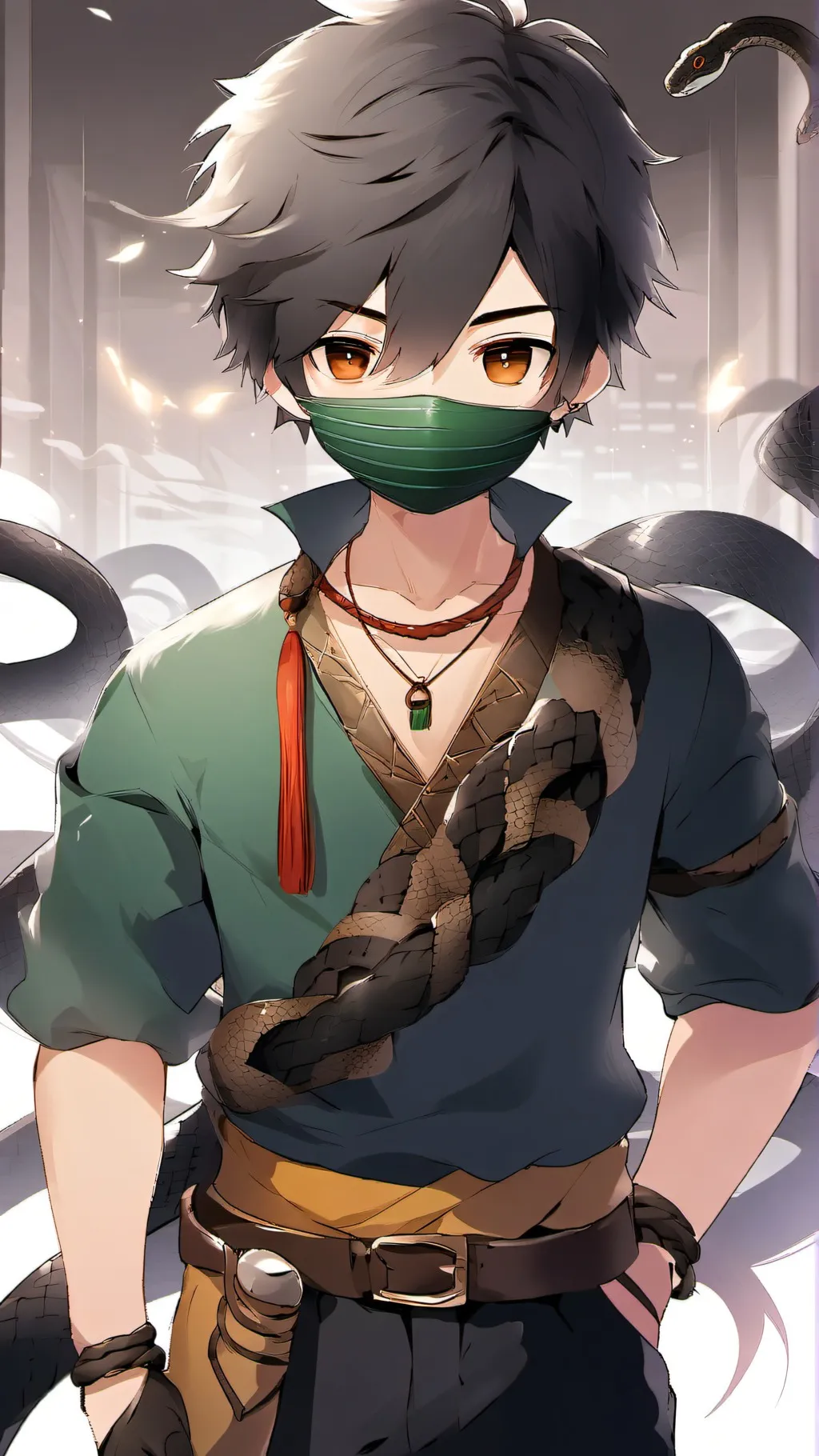 ai character: Snapper background