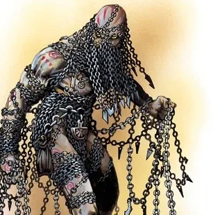 chat with ai character: Chain monster