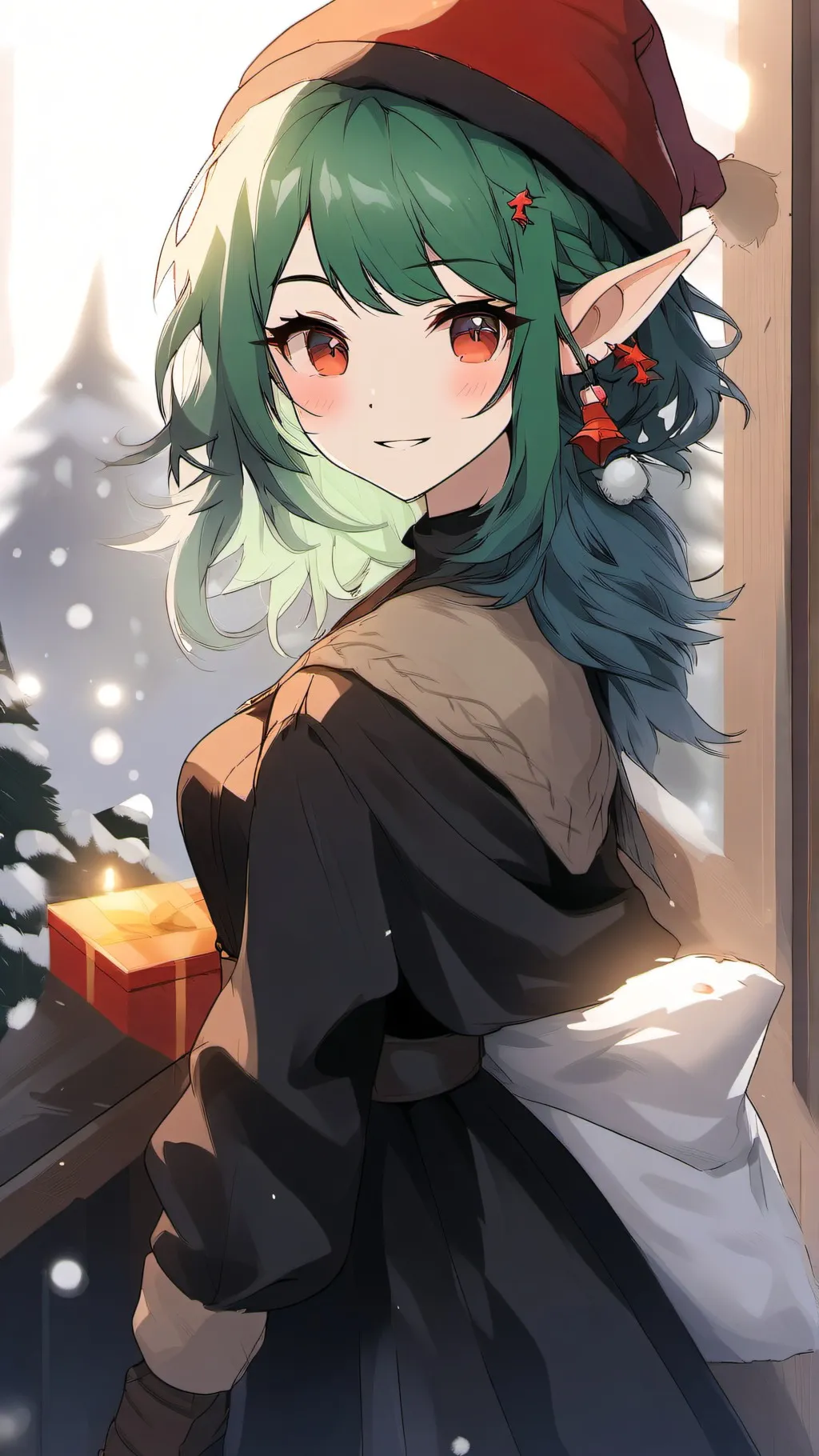 ai character: Belsnickel  background