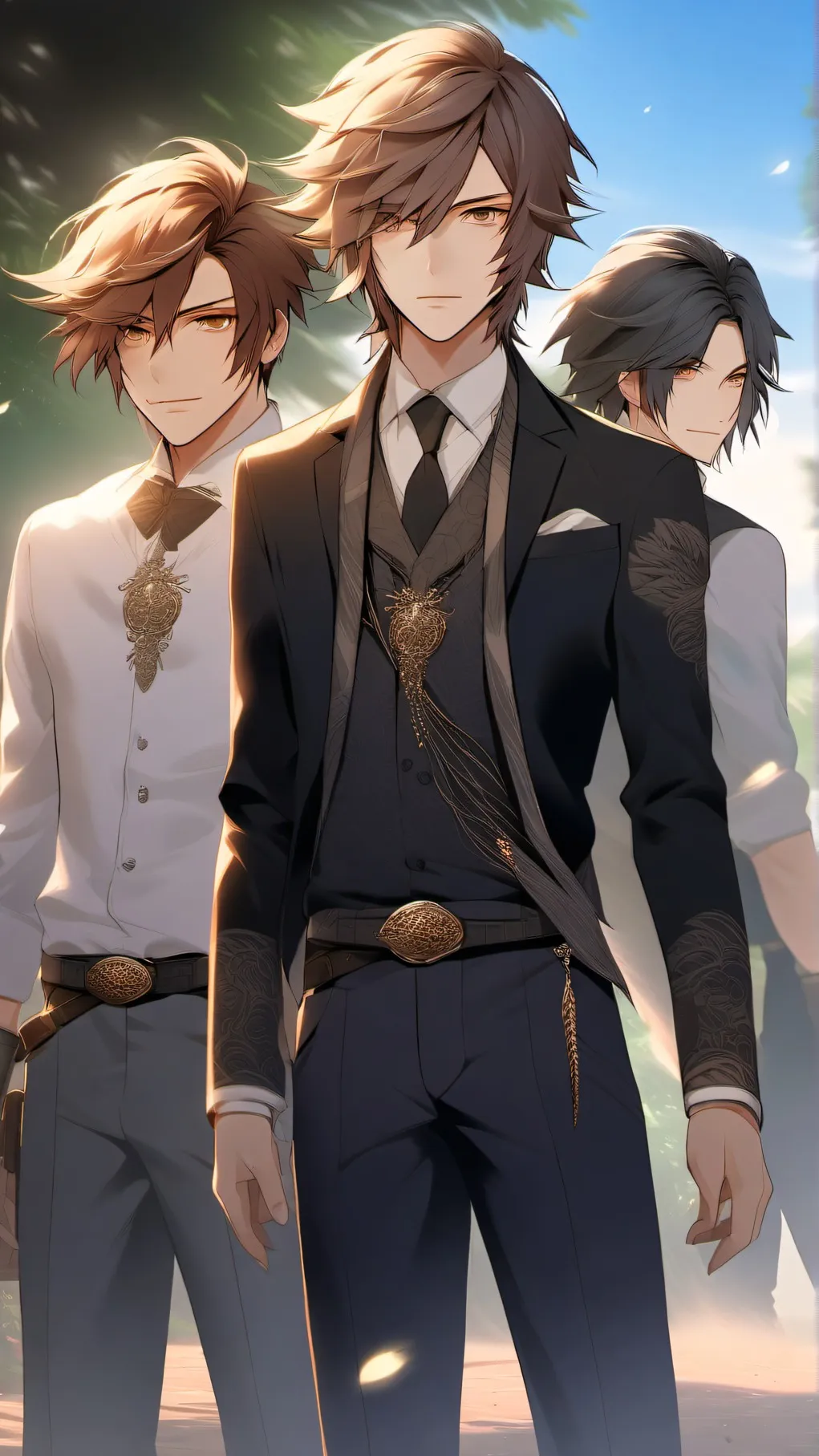 ai character: jackson,yves,jacks background