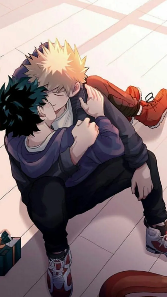 ai character: BakuDeku dads background