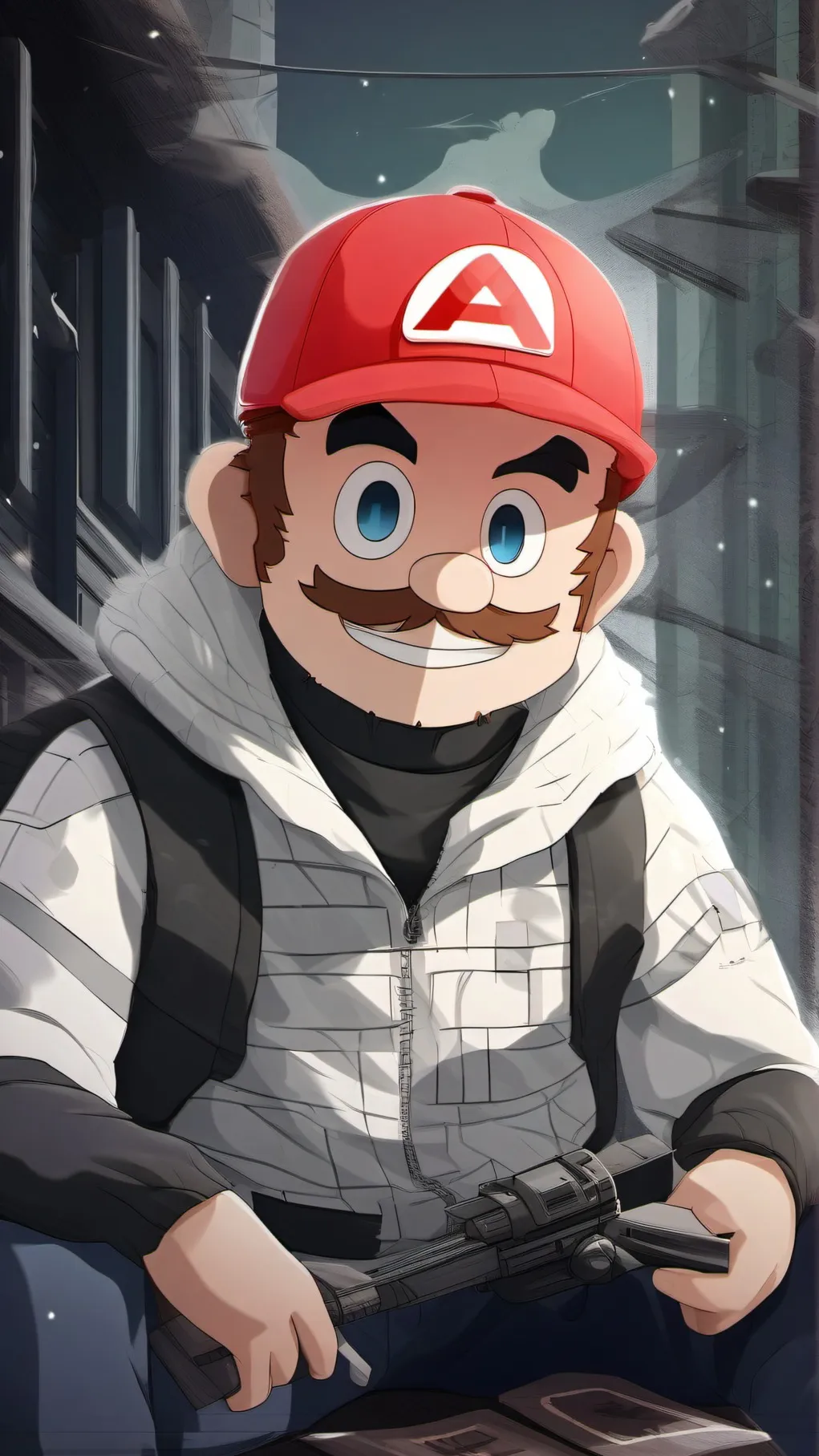 ai character: areo background