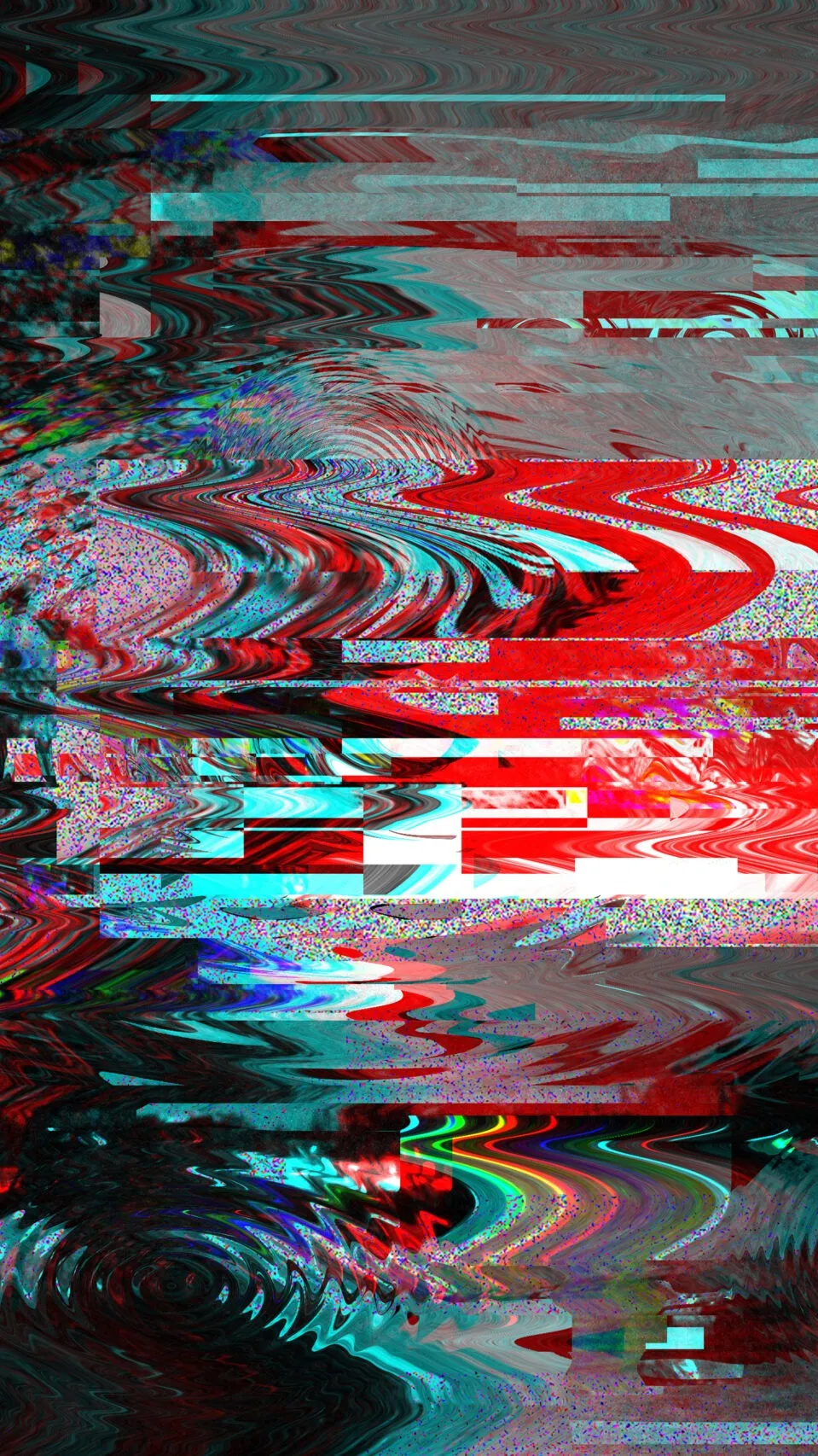 ai character: a glich background