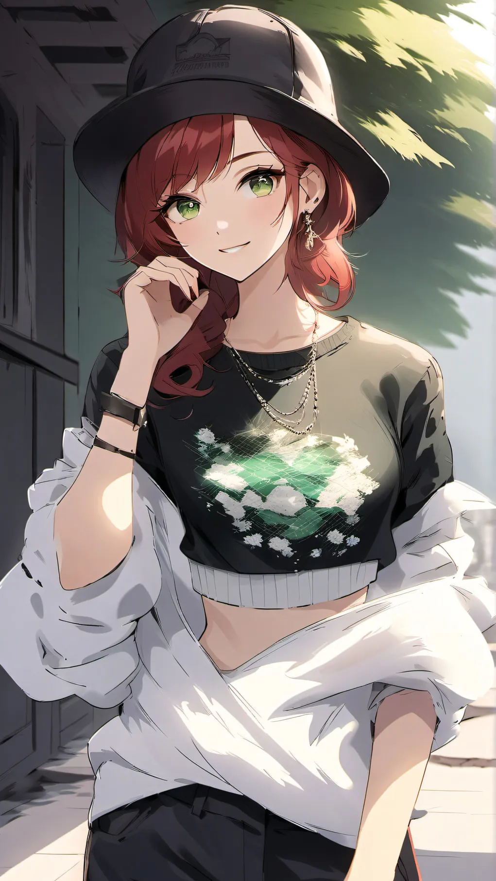 ai character: Ellia Huges background