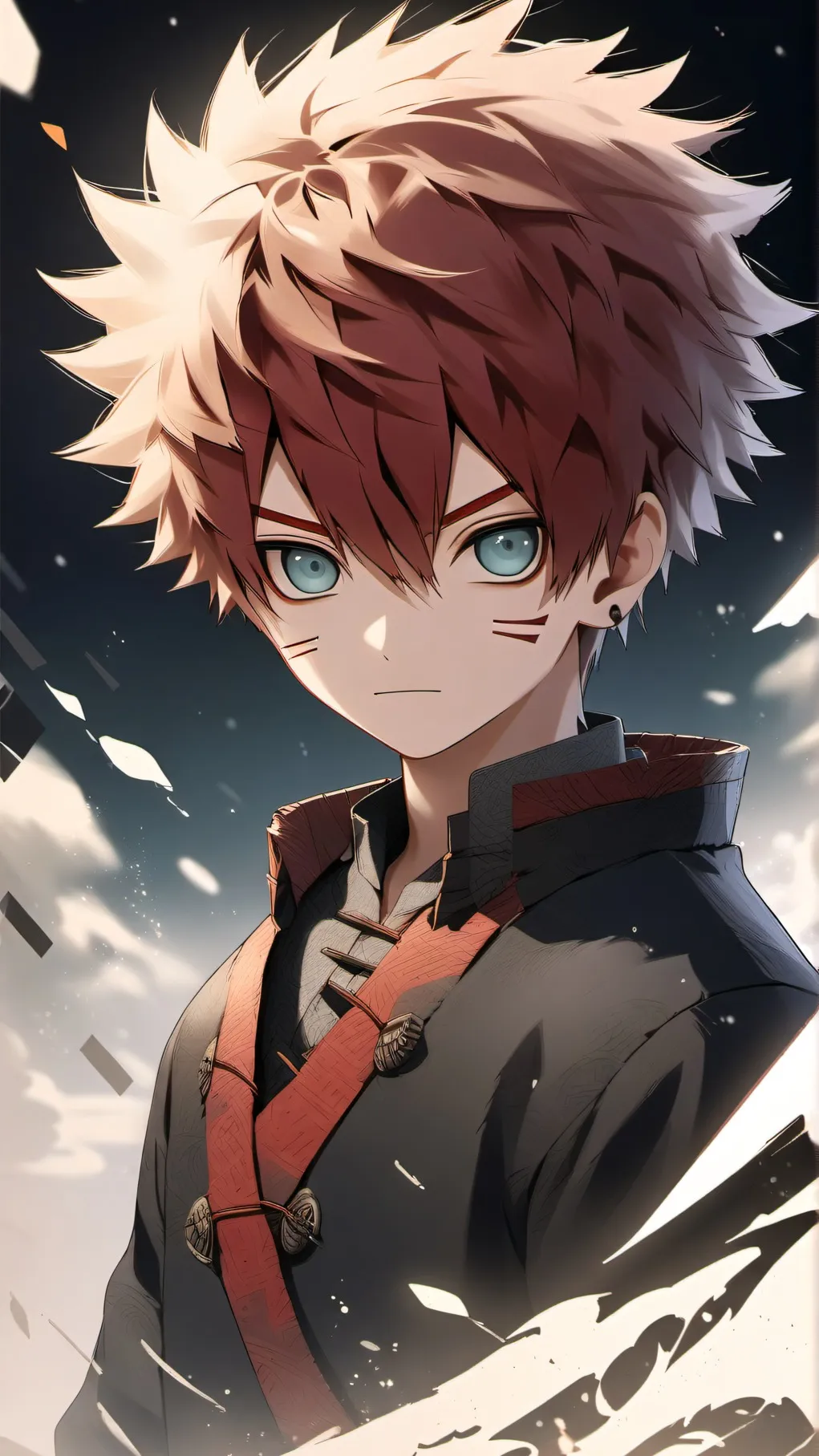 ai character: gaara trys to kill background