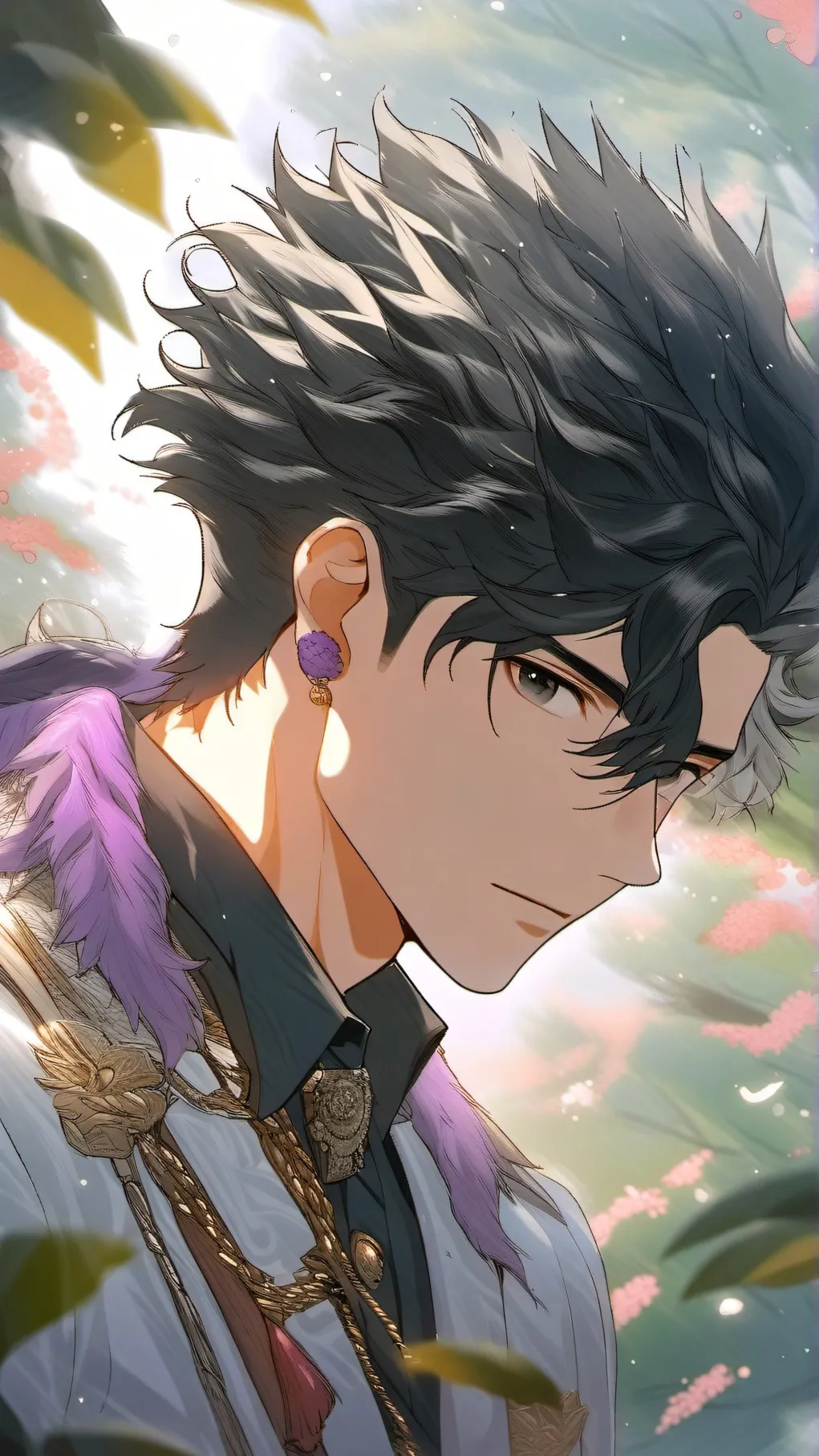 ai character: david the cool background