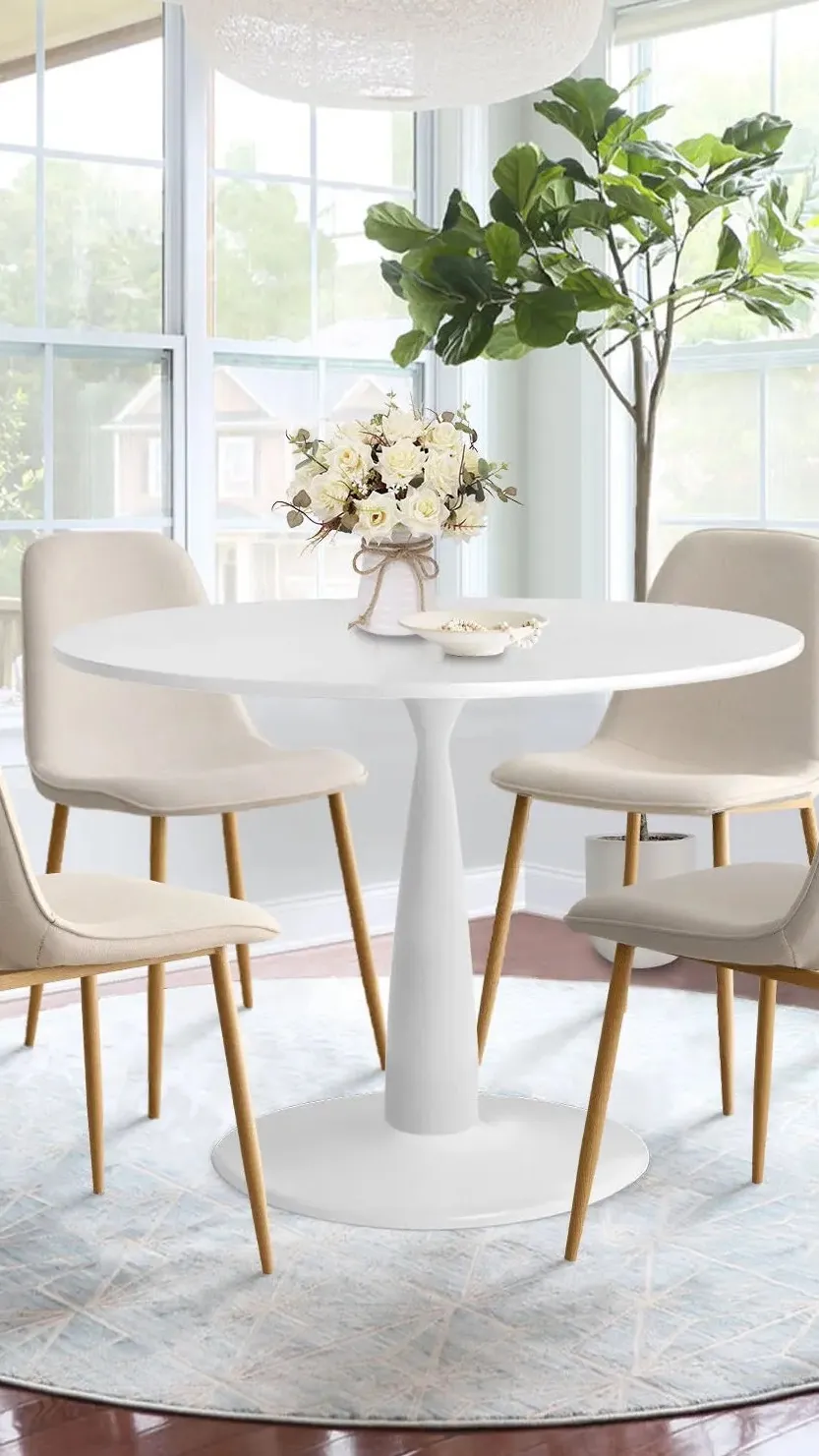 ai character: 🥥~white table~🥥 background