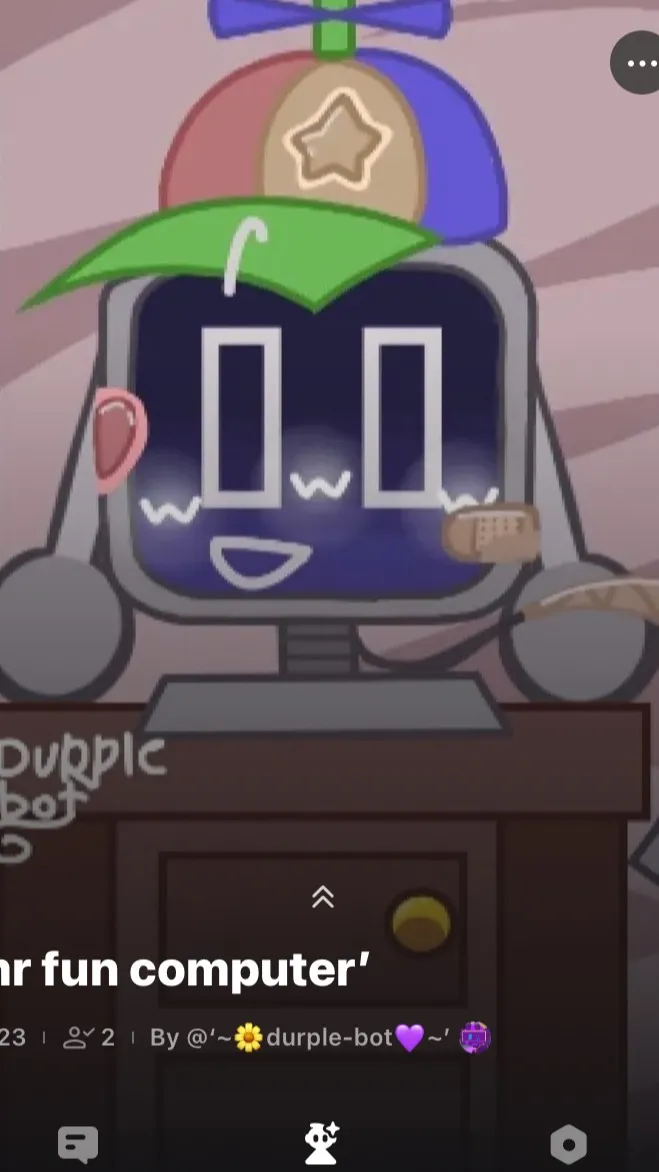 ai character: ‘Mr fun computer’ background